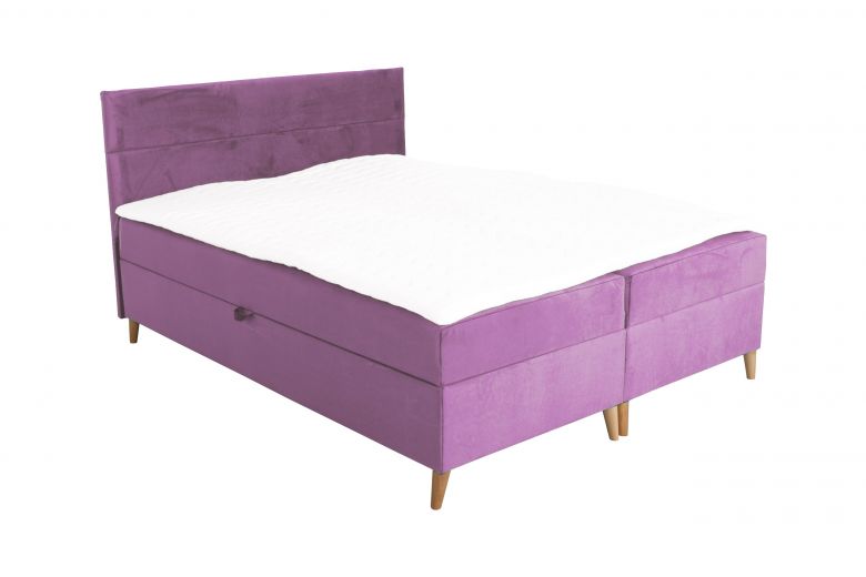 Boxspring bed 180x200 - Santa (With storage box)