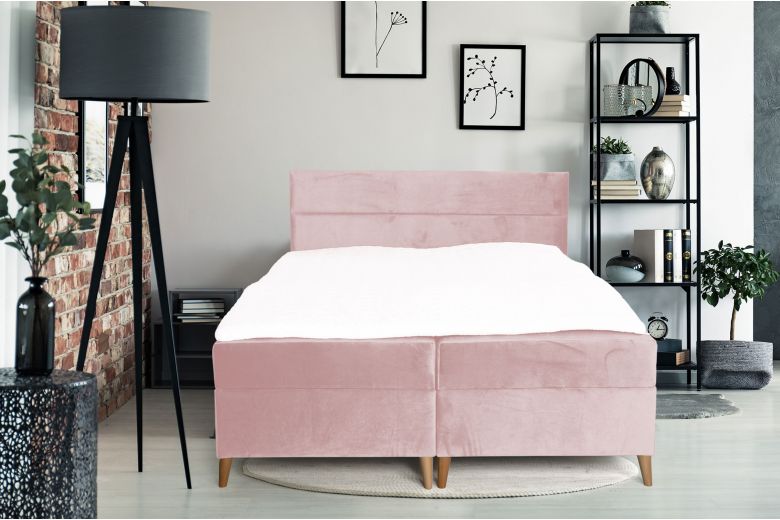 Boxspring bed 180x200 - Santa (With storage box)