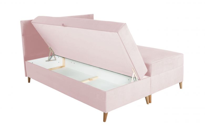Boxspring bed 180x200 - Santa (With storage box)