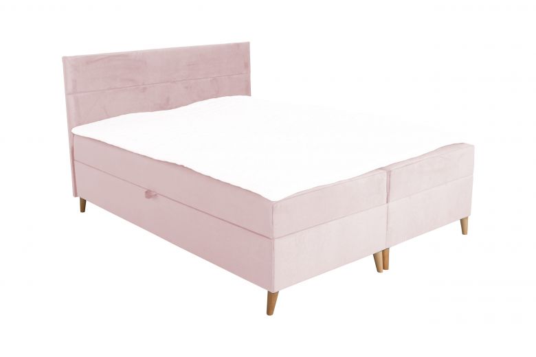 Boxspring bed 180x200 - Santa (With storage box)