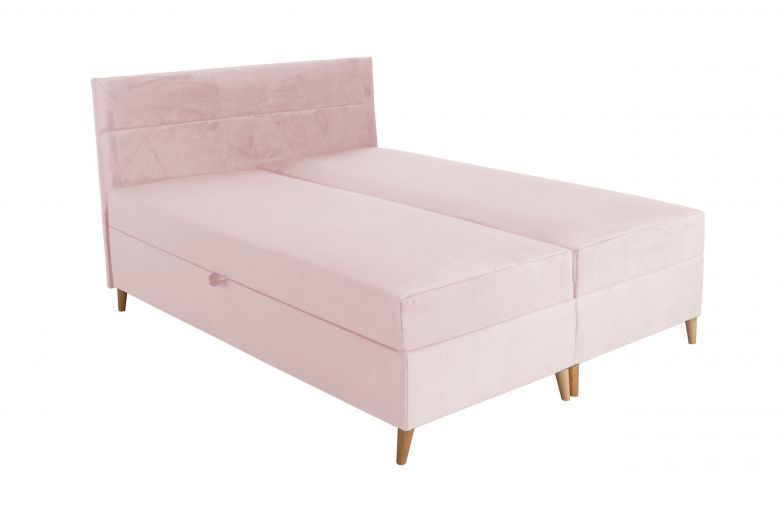 Boxspring bed 180x200 - Santa (With storage box)