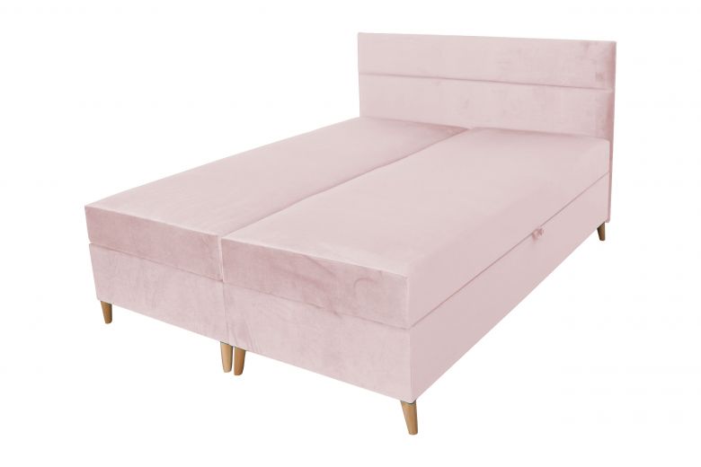 Boxspring bed 180x200 - Santa (With storage box)