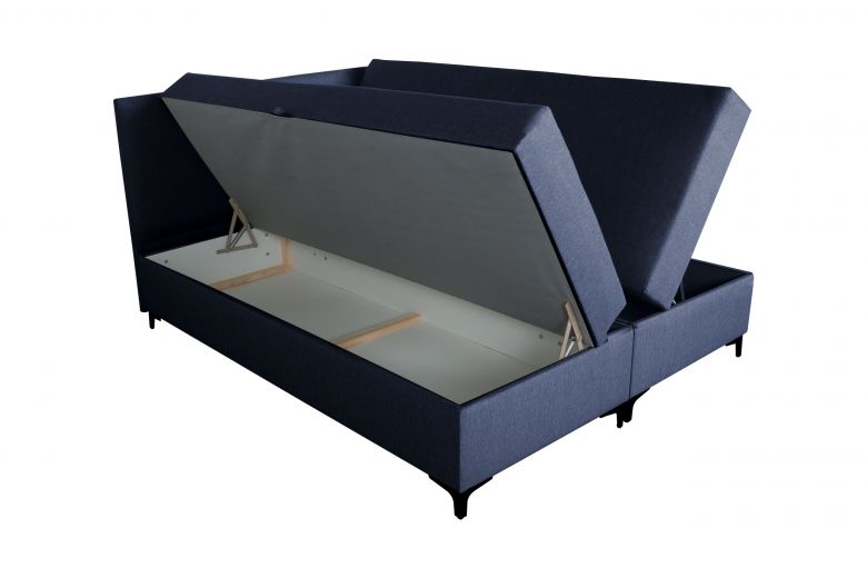 Boxspring bed 160x200 - Sigma (With storage box)