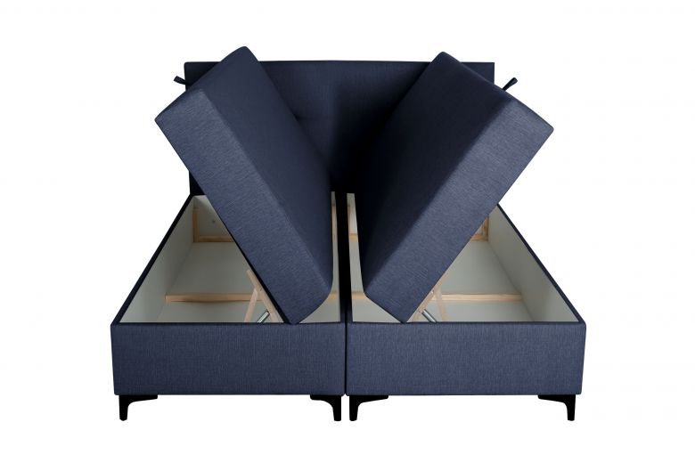 Boxspring bed 160x200 - Sigma (With storage box)
