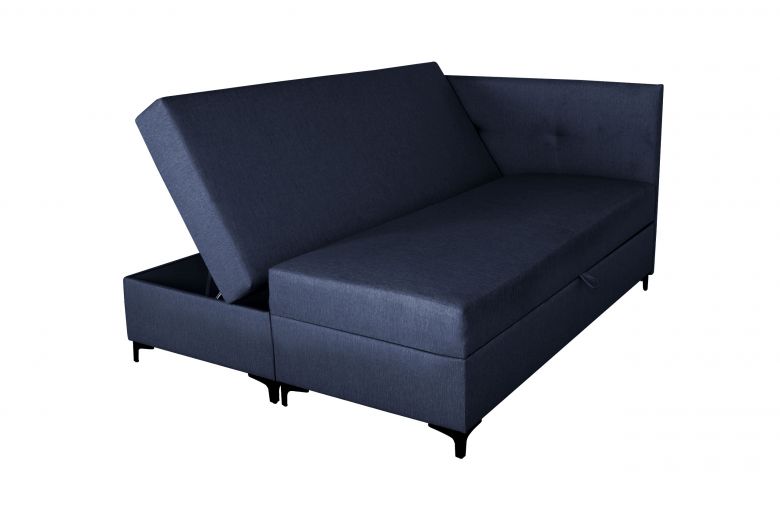 Boxspring bed 160x200 - Sigma (With storage box)