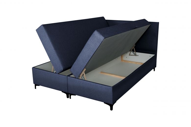 Boxspring bed 160x200 - Sigma (With storage box)