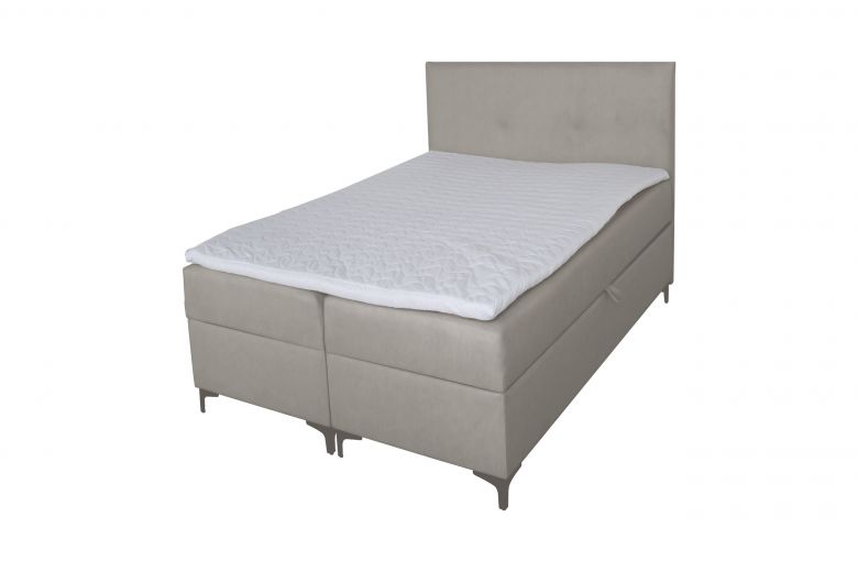 Boxspring bed 140x200 - Sigma (With storage box)