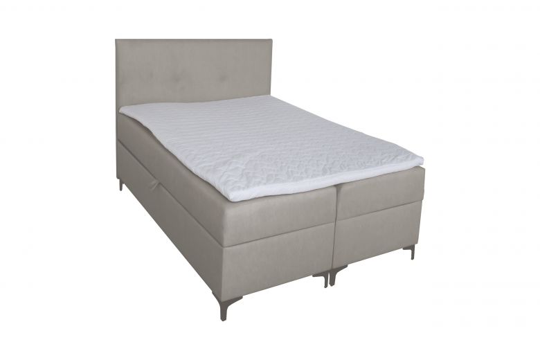 Boxspring bed 140x200 - Sigma (With storage box)