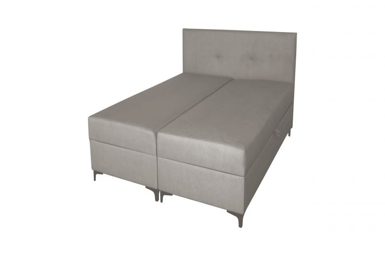 Boxspring bed 140x200 - Sigma (With storage box)