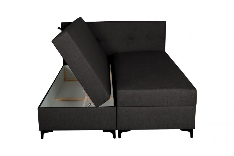 Boxspring bed 160x200 - Sigma (With storage box)