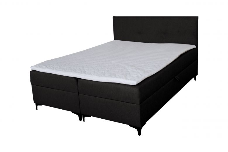 Boxspring bed 160x200 - Sigma (With storage box)