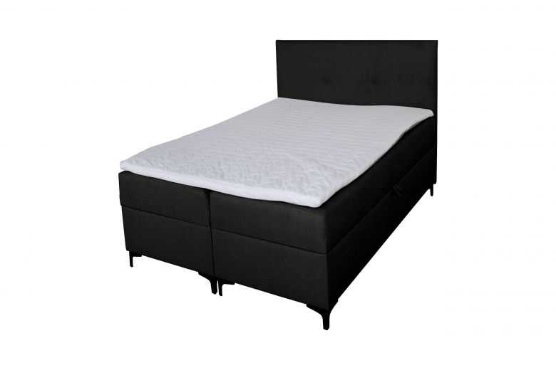 Boxspring bed 160x200 - Sigma (With storage box)