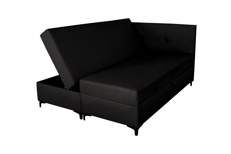 Boxspring bed 160x200 - Sigma (With storage box)
