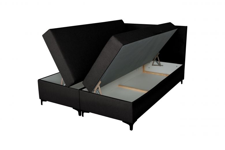 Boxspring bed 160x200 - Sigma (With storage box)