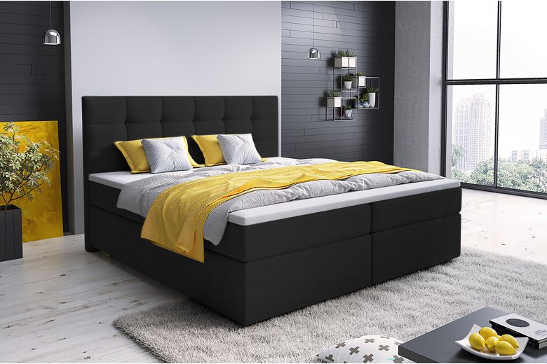 Boxspring bed - Glos (With storage box)