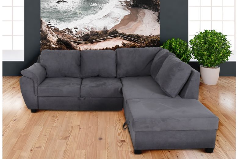 Corner sofa - Linus (Pull-out with storage box)