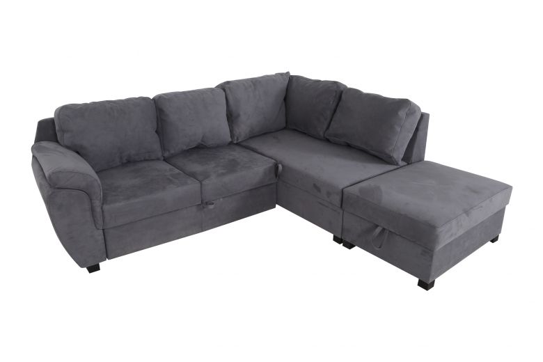 Corner sofa - Linus (Pull-out with storage box)