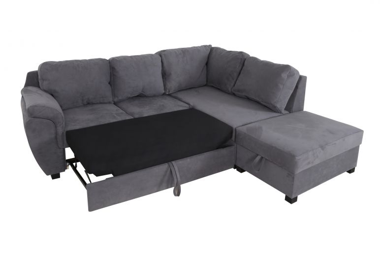 Corner sofa - Linus (Pull-out with storage box)
