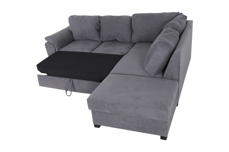 Corner sofa - Linus (Pull-out with storage box)