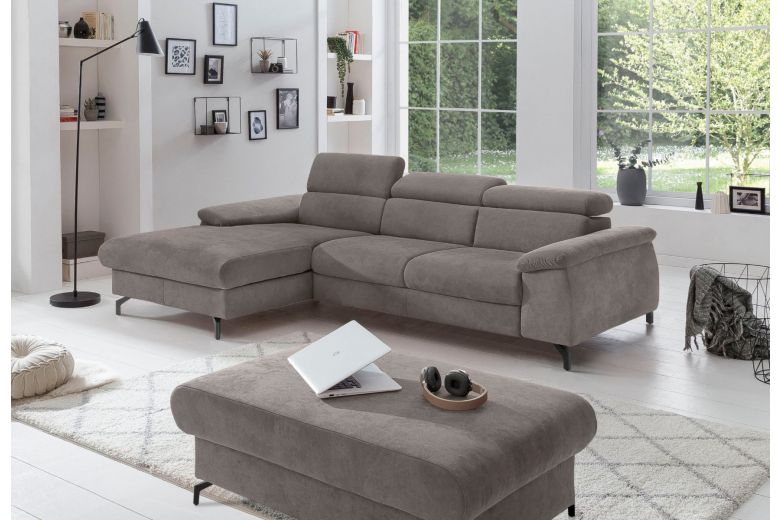 Corner sofa - Komaris with hocker