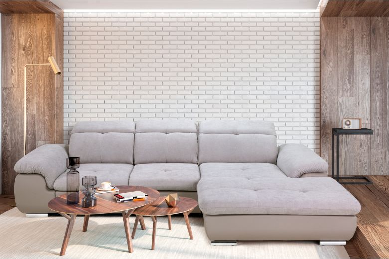 Corner sofa XL - Andy 2 (Pull-out with storage box)