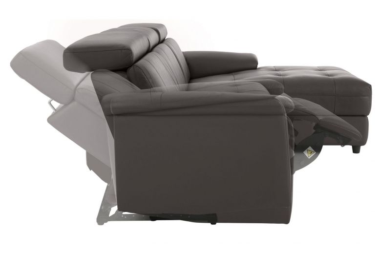 Leather corner sofa - Binado