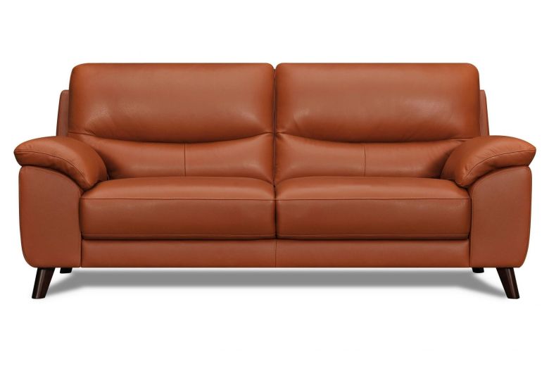 Leather 3 seat sofa - Dodge