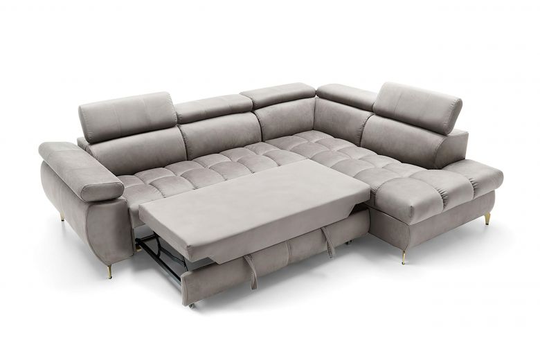 Corner sofa XL - Lugano (Pull-out with storage box)