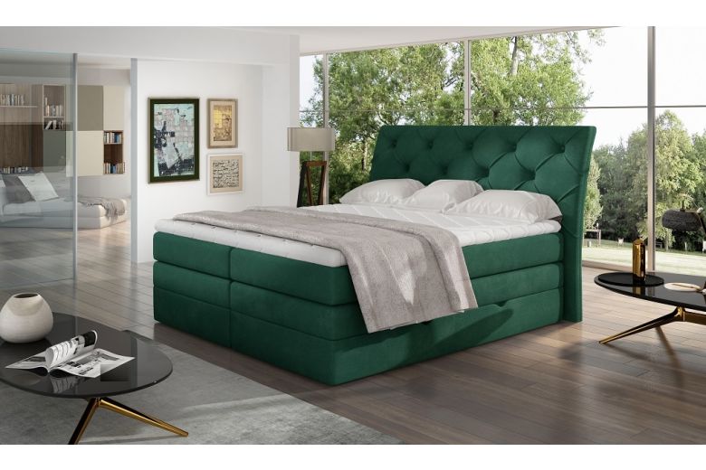 Boxspring bed - Mirabel (With storage box)
