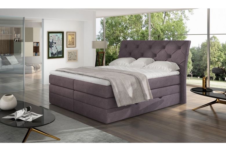 Boxspring bed - Mirabel (With storage box)