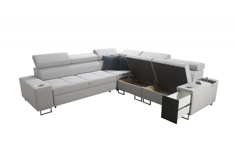 Corner sofa - Morena III (Pull-out with storage box)