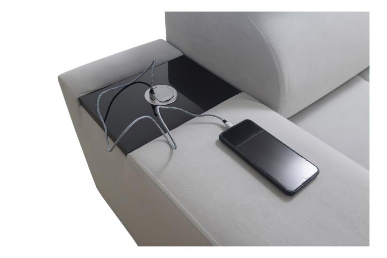 U shape sofa - Morena VIII (Pull-out with storage box)