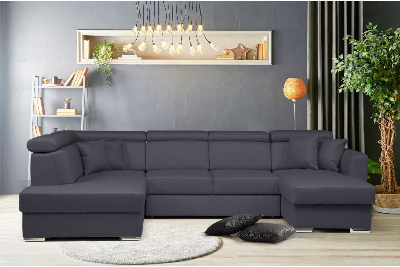 U shape sofa - Morrison (Pull-out with storage box)