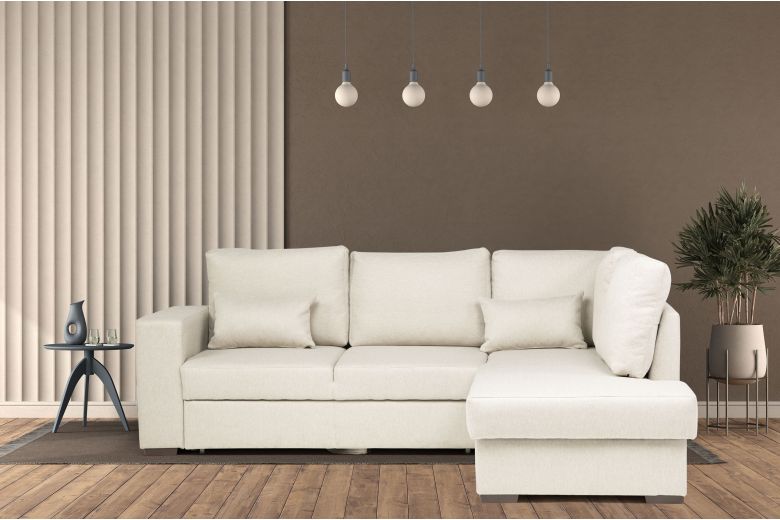 Corner sofa - Gabon (Pull-out with storage box)