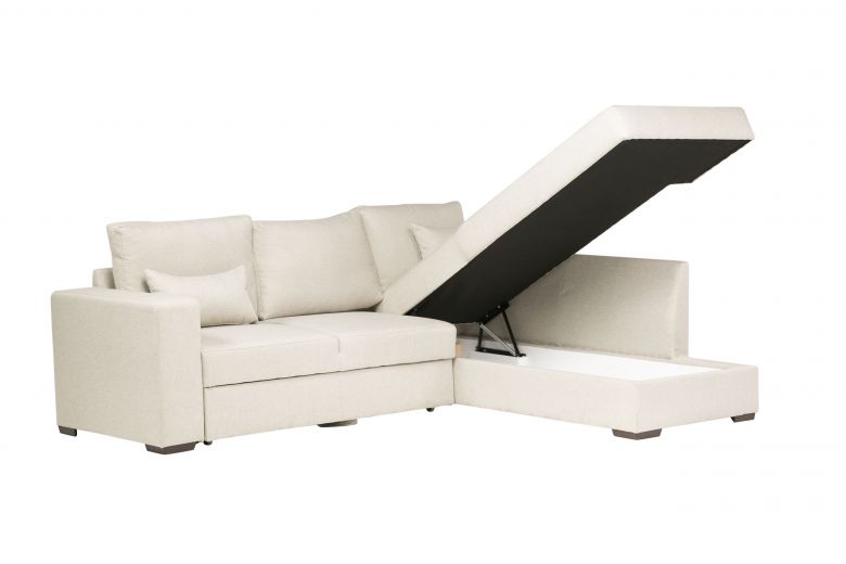 Corner sofa - Gabon (Pull-out with storage box)