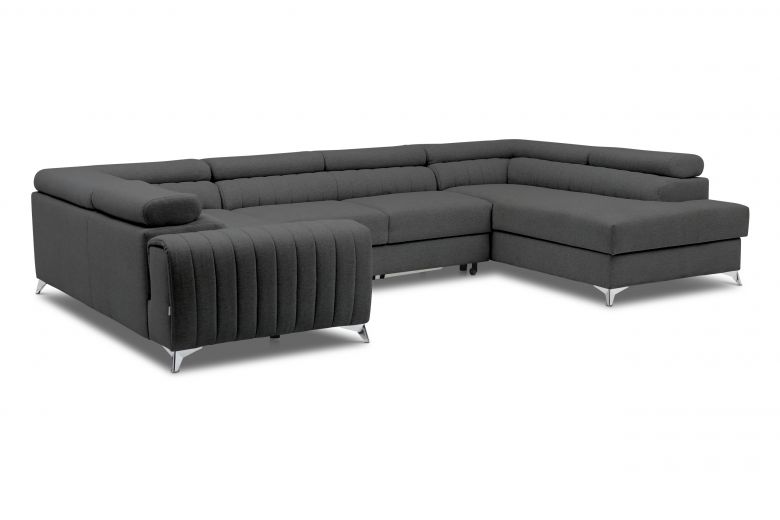 U shape sofa - Louis (Pull-out with storage box)