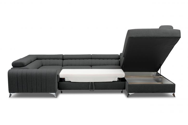 U shape sofa - Louis (Pull-out with storage box)