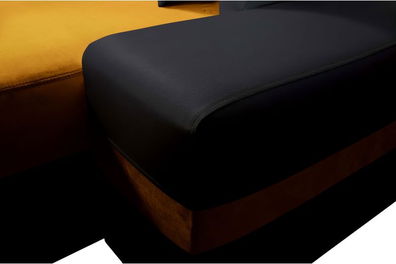 U shape sofa - Barcelona (Pull-out with storage box)