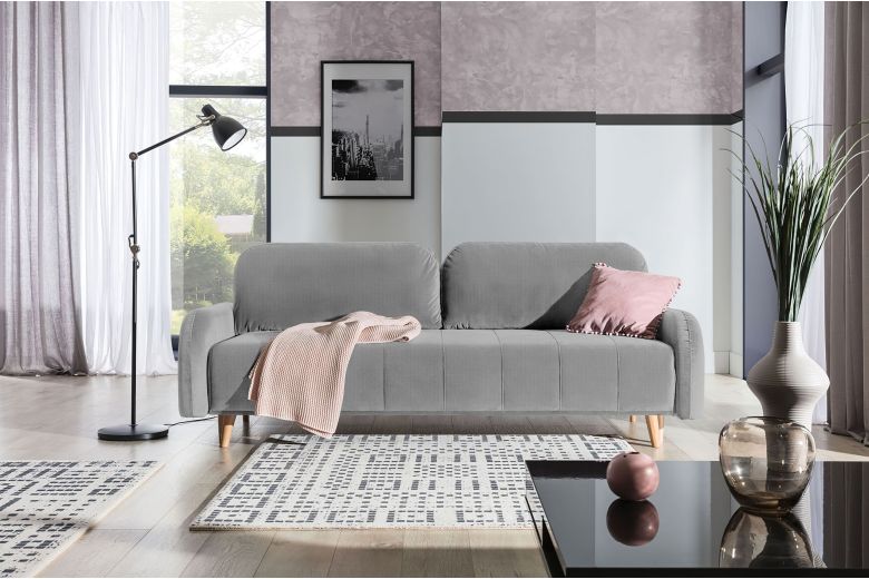 3 seat sofa - Domi (Pull-out with storage box)