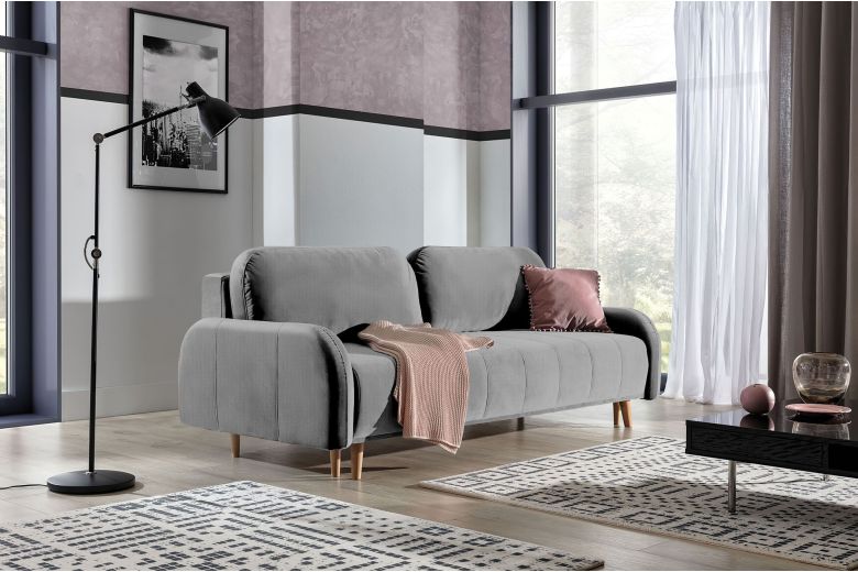 3 seat sofa - Domi (Pull-out with storage box)