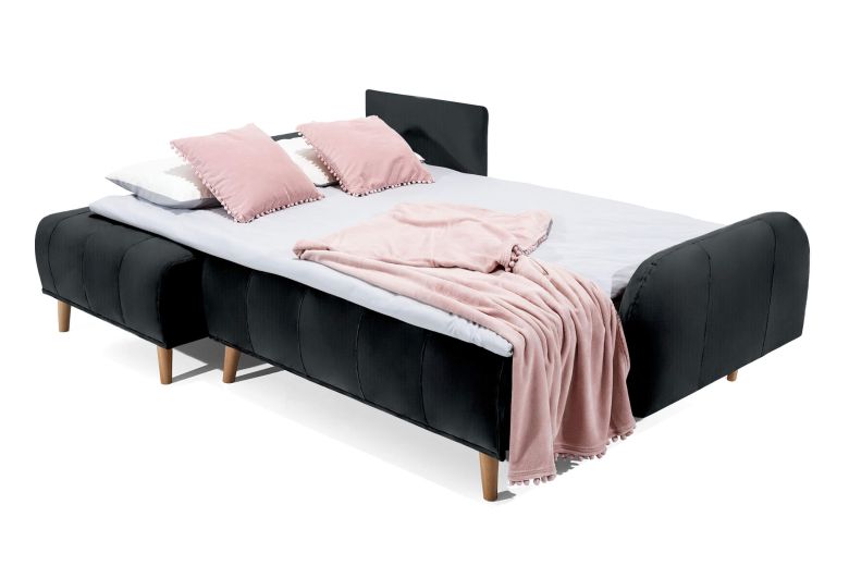 Corner sofa - Domi (Pull-out with storage box)
