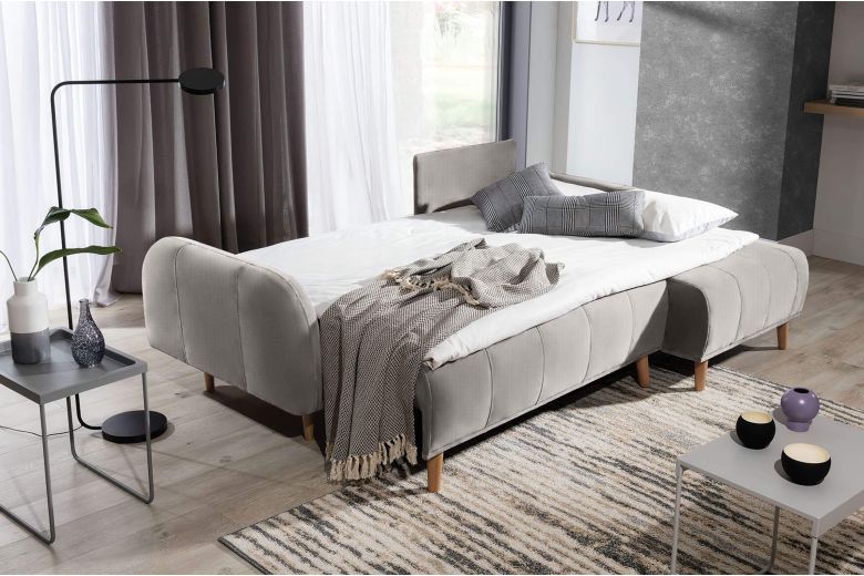 Corner sofa - Domi (Pull-out with storage box)