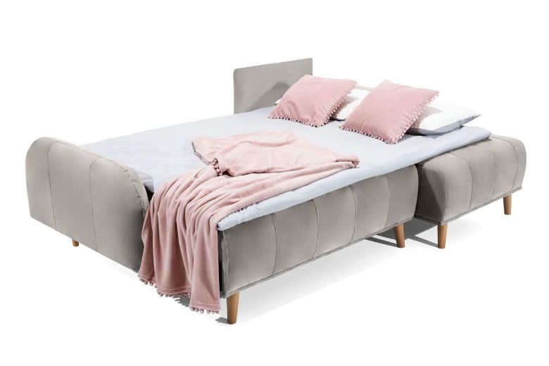 Corner sofa - Domi (Pull-out with storage box)