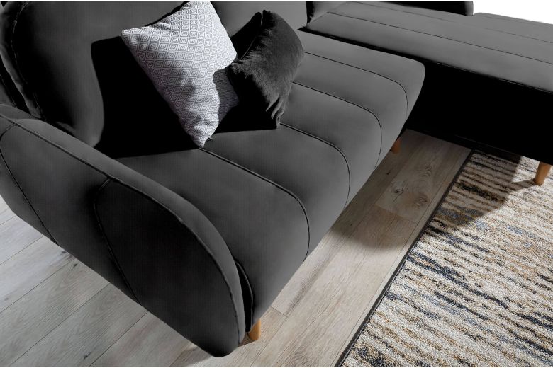 Corner sofa - Domi (Pull-out with storage box)