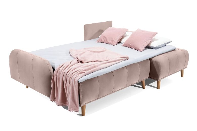 Corner sofa - Domi (Pull-out with storage box)