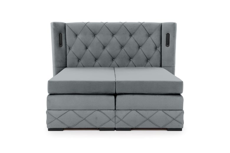 Boxspring bed - Focus Lux (With storage box)