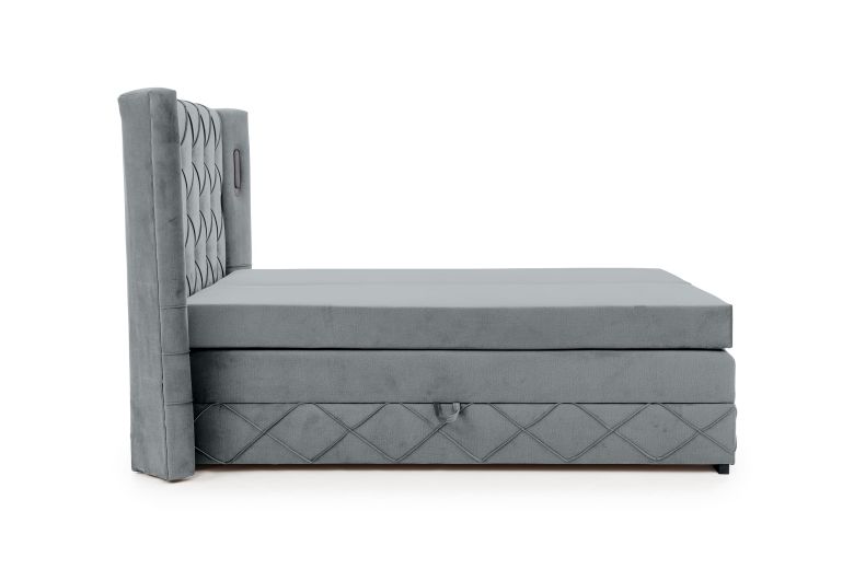 Boxspring bed - Focus Lux (With storage box)