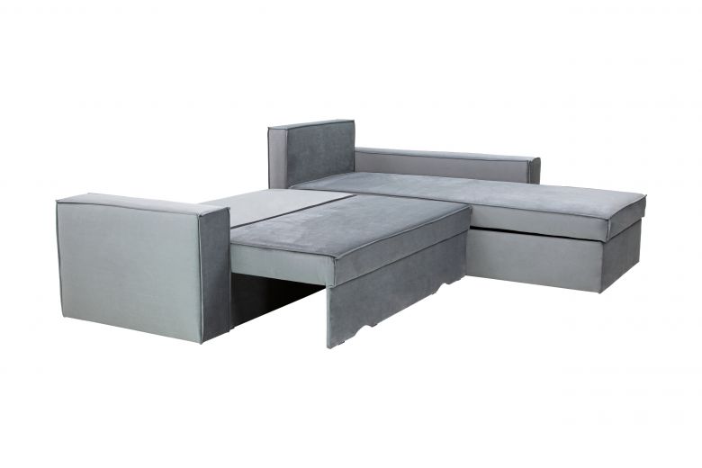Corner sofa with changeable corner - Olymp (Pull-out with storage box)