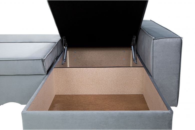 Corner sofa with changeable corner - Olymp (Pull-out with storage box)