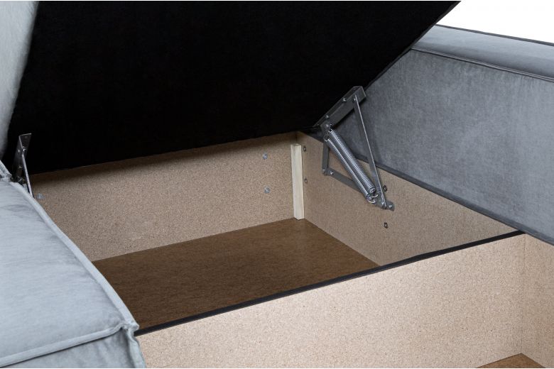 Corner sofa with changeable corner - Olymp (Pull-out with storage box)